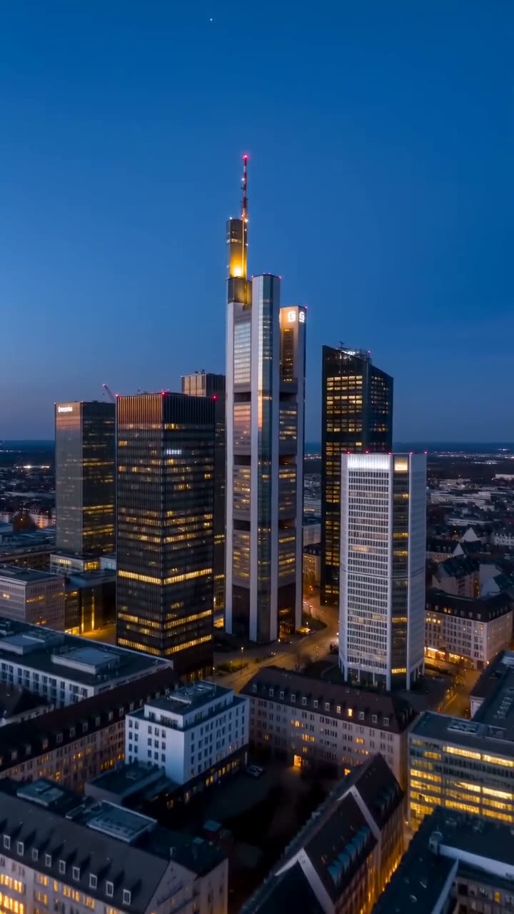 Skyline von Frankfurt