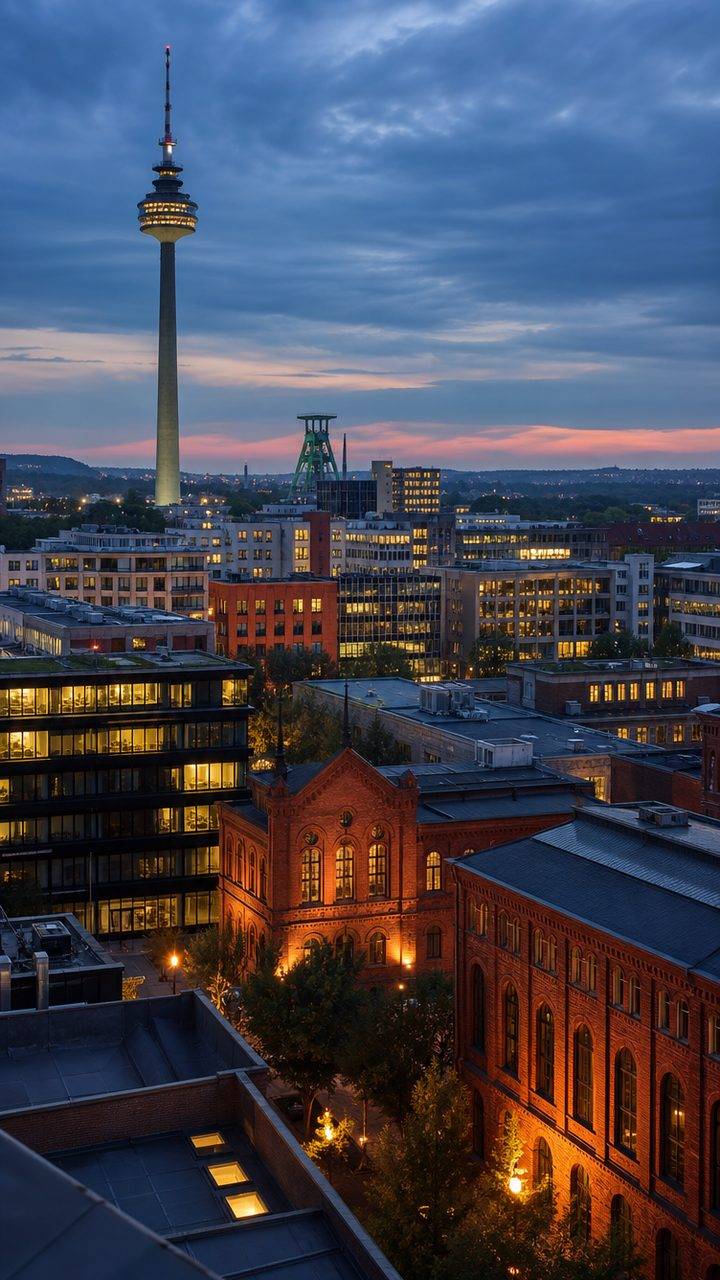 Skyline von Dortmund