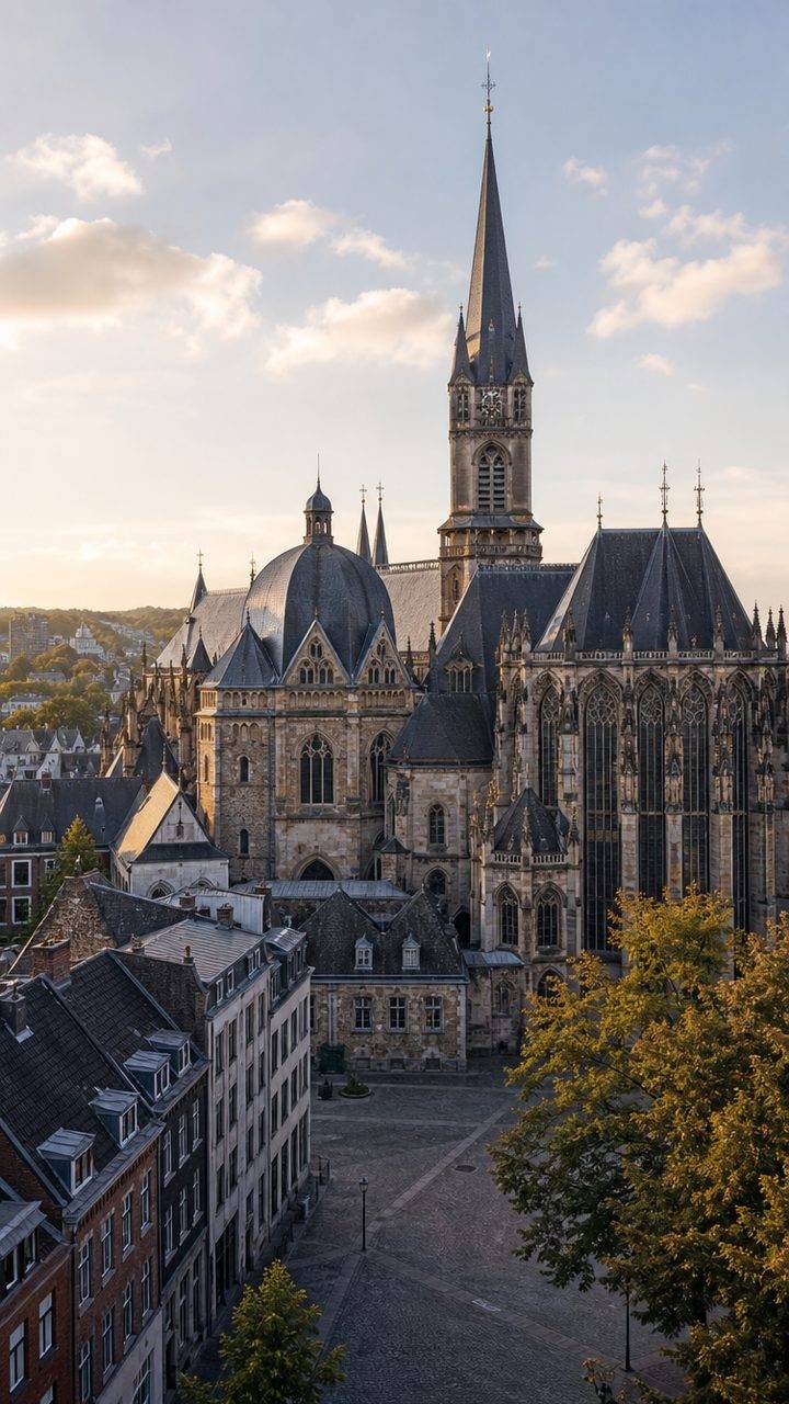 Skyline von Aachen