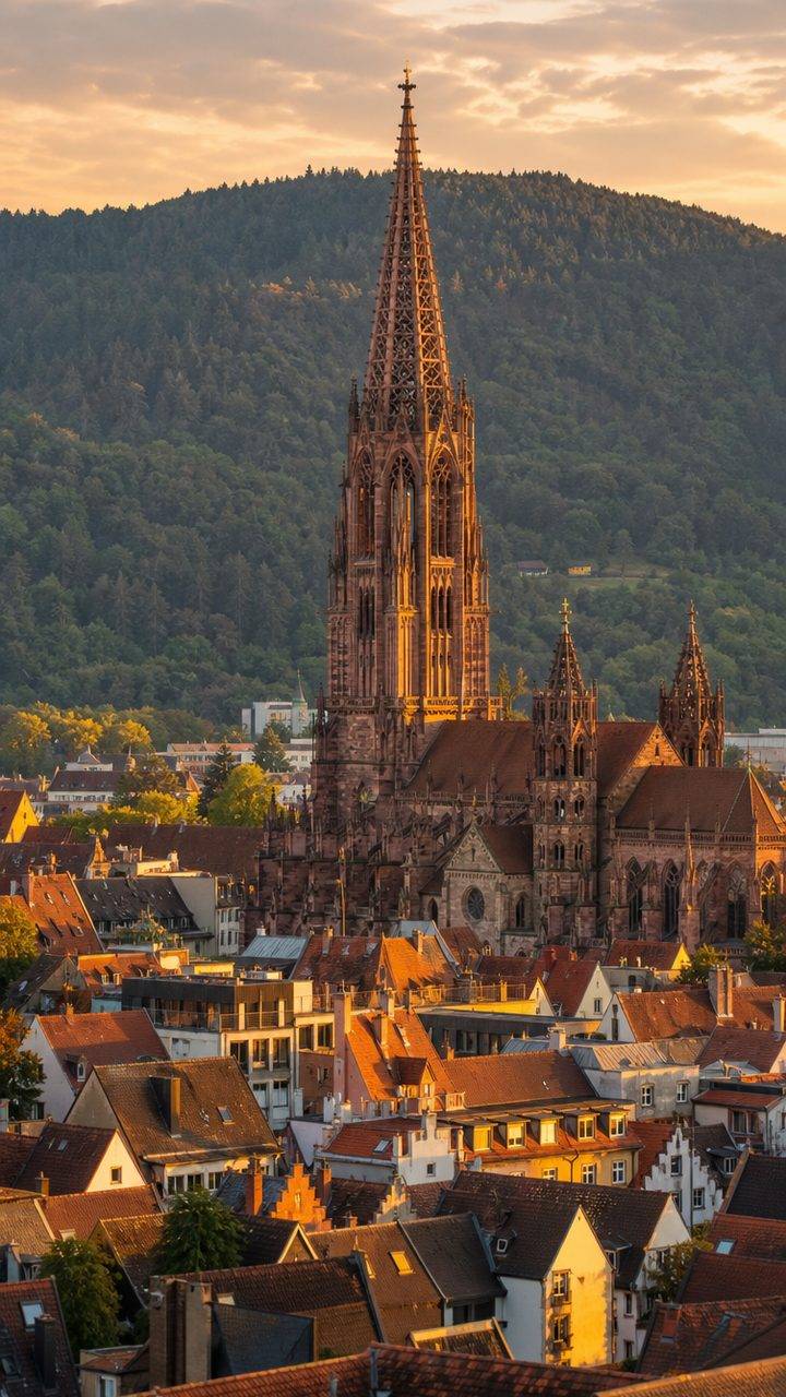 Skyline von Freiburg
